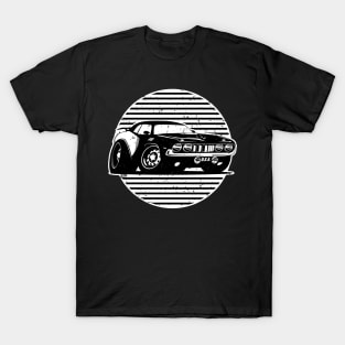 Seventies Classic American Muscle Car T-Shirt